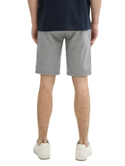 Tom Tailor Shorts|Big Boys*Stretch Slim Chino Shorts mit Gürtel white navy zig zag structure