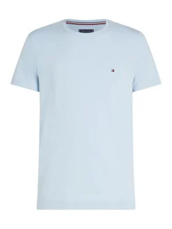 Tommy Hilfiger Shirts|Big Boys*STRETCH SLIM FIT TEE breezy blue