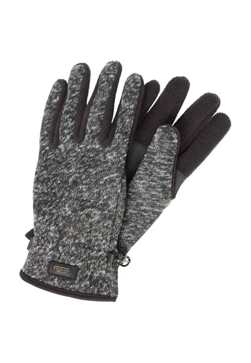Camel Active Accessoires*Strickhandschuhe mit elastischem Bündchen stone grey
