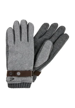 Camel Active Accessoires*Strickhandschuhe mit Fleecefutter grey melange