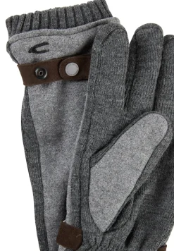 Camel Active Accessoires*Strickhandschuhe mit Fleecefutter grey melange