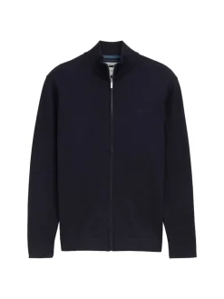 Tom Tailor Pullover & Sweatshirts|Big Boys*Strickjacke aus Baumwolle knitted navy melange