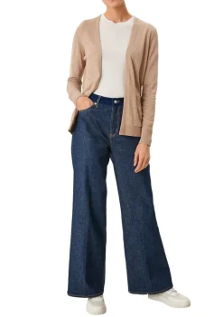 s.Oliver Pullover & Sweatshirts*Strickjacke aus Viskosemix Braun