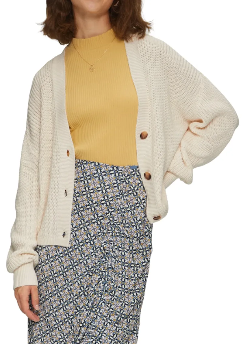 QS Pullover & Sweatshirts*Strickjacke Beige