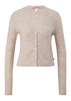 QS Pullover & Sweatshirts*Strickjacke Beige