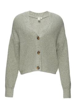 QS Pullover & Sweatshirts*Strickjacke Grün