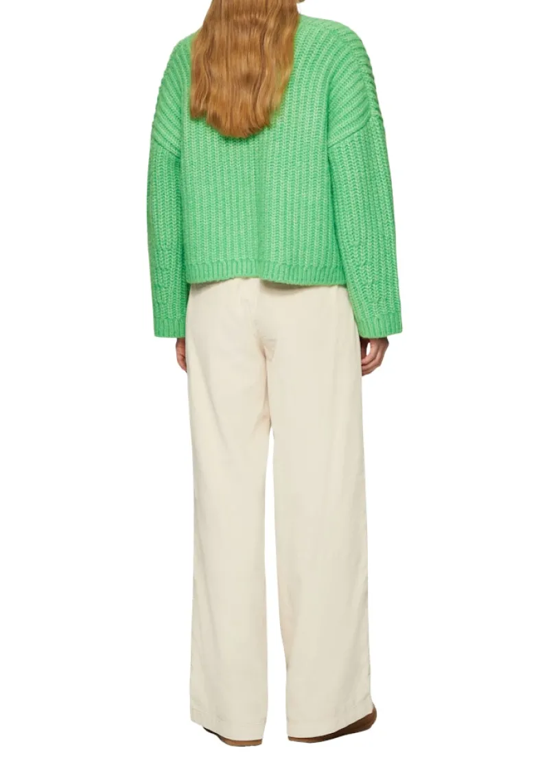 s.Oliver Pullover & Sweatshirts*Strickjacke Grün