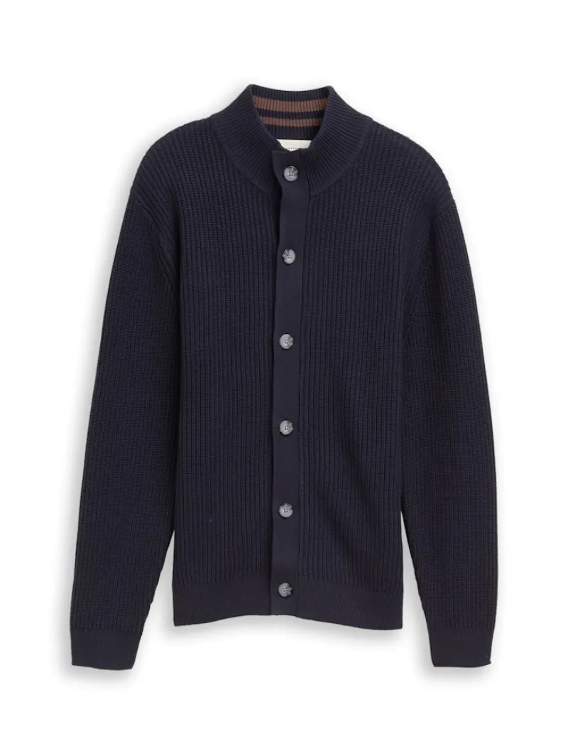 Tom Tailor Pullover & Sweatshirts|Big Boys*Strickjacke mit Knopfleiste sky captain blue