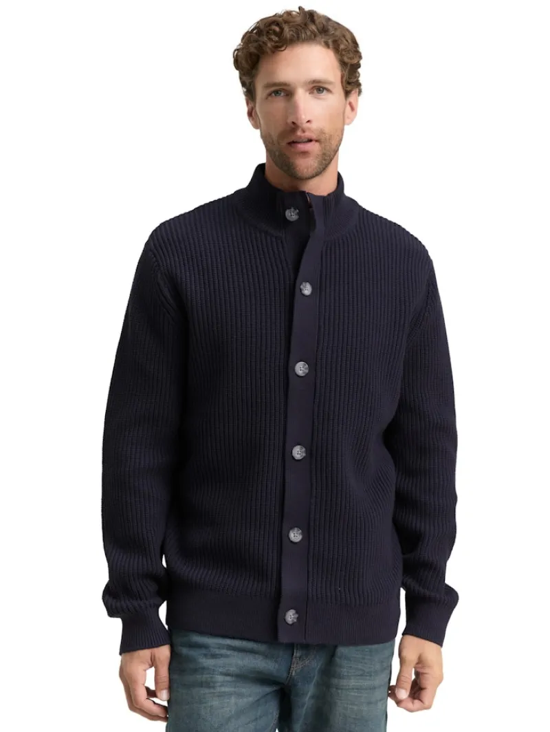 Tom Tailor Pullover & Sweatshirts|Big Boys*Strickjacke mit Knopfleiste sky captain blue