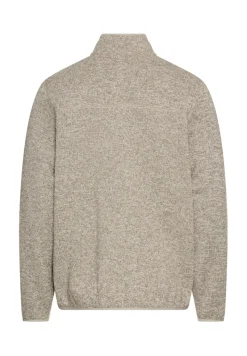 Camel Active Pullover & Sweatshirts*Strickjacke mit Stehkragen oatmeal