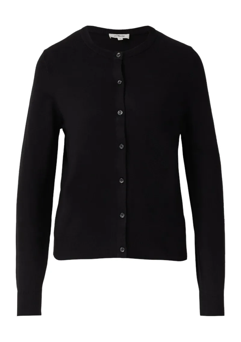 s.Oliver Pullover & Sweatshirts*Strickjacke Schwarz