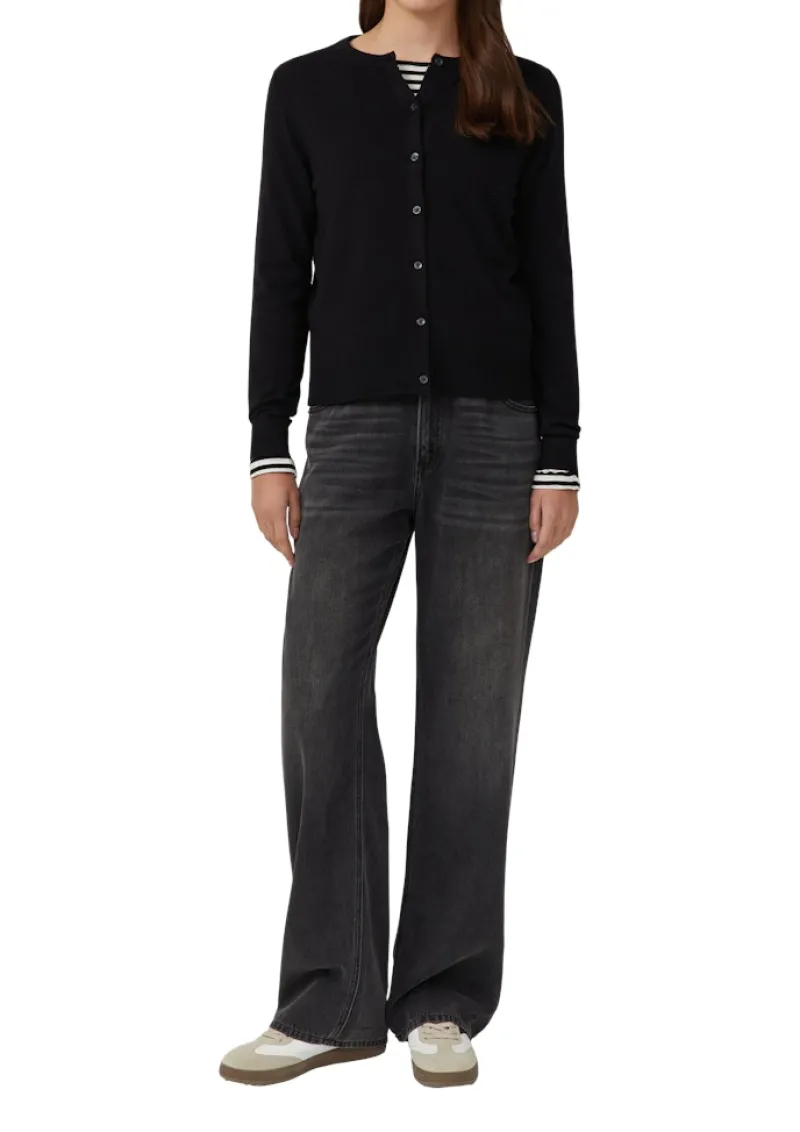 s.Oliver Pullover & Sweatshirts*Strickjacke Schwarz