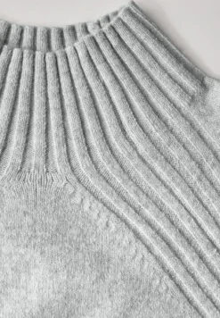 Street One Kleider*Strickkleid heather grey mel.