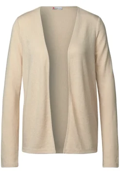 Street One Pullover & Sweatshirts*Strick-Look Jacke cotton beige