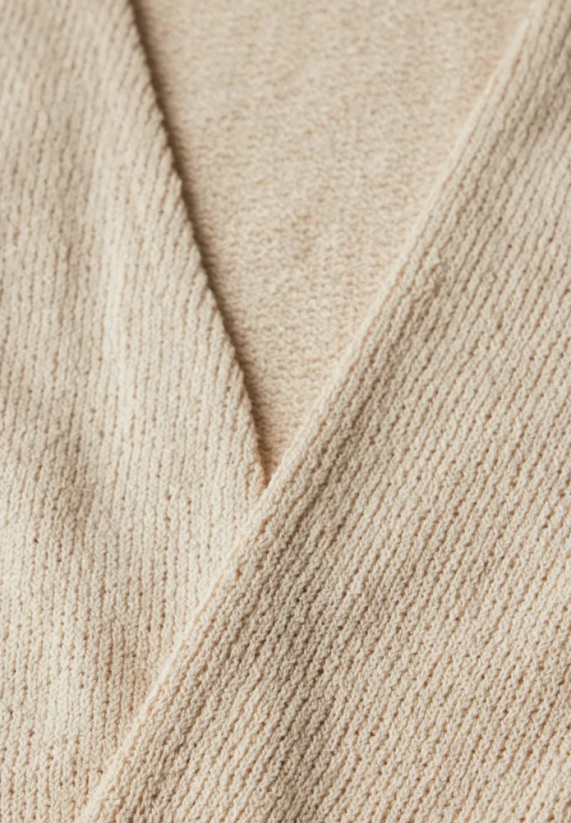 Street One Pullover & Sweatshirts*Strick-Look Jacke cotton beige