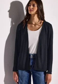 Street One Pullover & Sweatshirts*Strick-Look Jacke deep blue