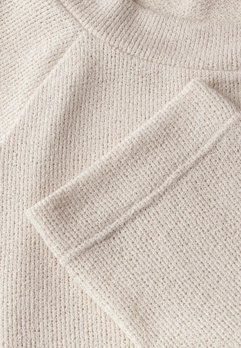 Street One Shirts*Strick-Look Shirt smooth sand beige