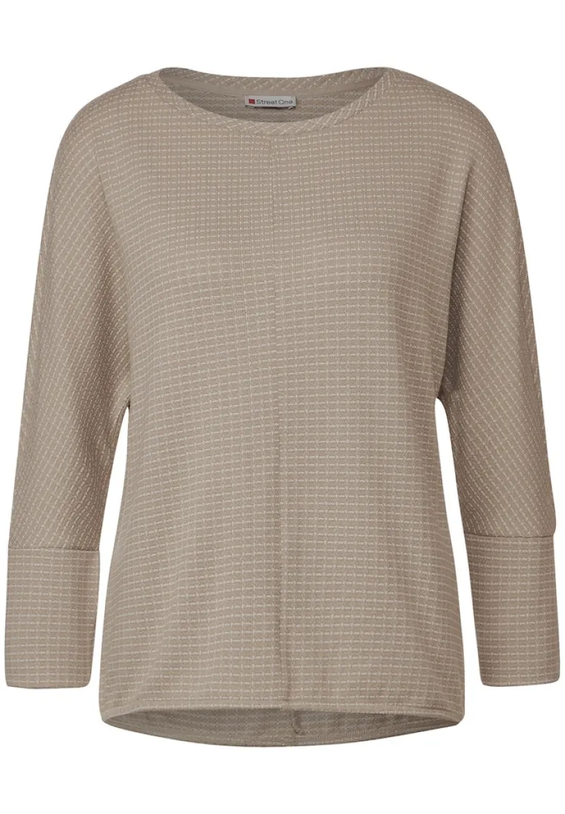 Street One Pullover & Sweatshirts*Stricklook Shirt spring sand melange