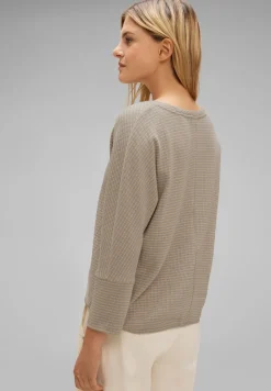 Street One Pullover & Sweatshirts*Stricklook Shirt spring sand melange