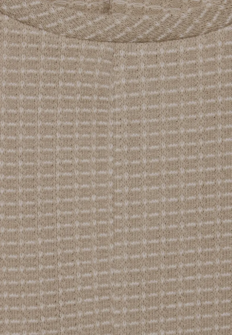 Street One Pullover & Sweatshirts*Stricklook Shirt spring sand melange