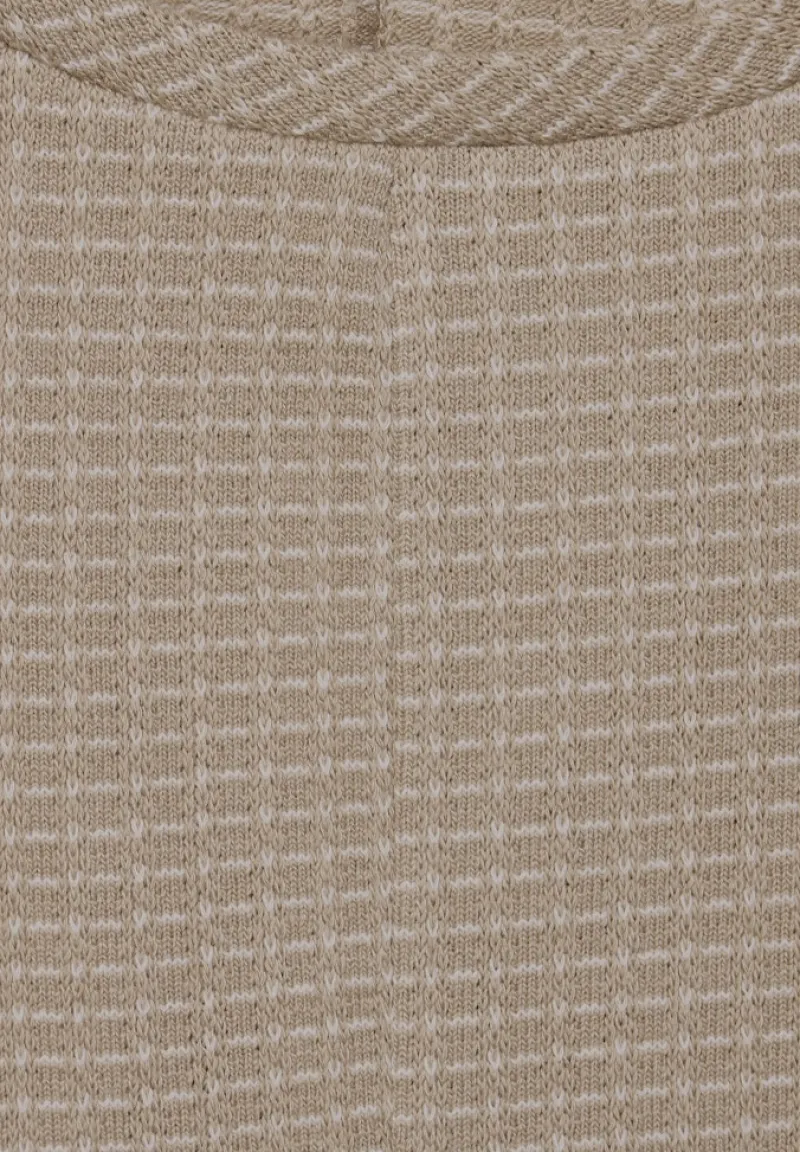 Street One Pullover & Sweatshirts*Stricklook Shirt spring sand melange