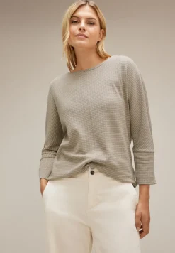 Street One Pullover & Sweatshirts*Stricklook Shirt spring sand melange