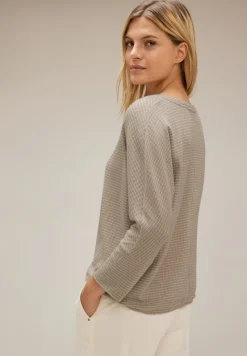 Street One Pullover & Sweatshirts*Stricklook Shirt spring sand melange