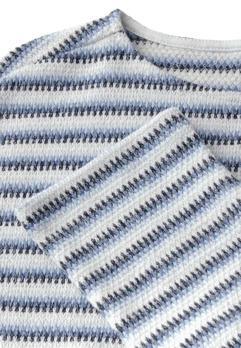 Cecil Shirts*Strick-Look Shirt universal blue