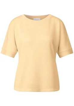 STREET ONE STUDIO Pullover & Sweatshirts*Strick-Look T-Shirt blend yellow