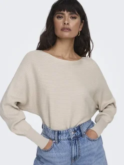 Only Pullover & Sweatshirts*Strickpullover Adaline pumice stone