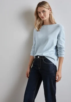 Street One Pullover & Sweatshirts*Strickpullover antarctic blue mel.