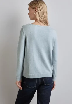 Street One Pullover & Sweatshirts*Strickpullover antarctic blue mel.