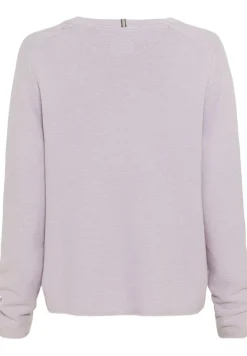 Camel Active Pullover & Sweatshirts*Strickpullover aus Baumwolle lavendel