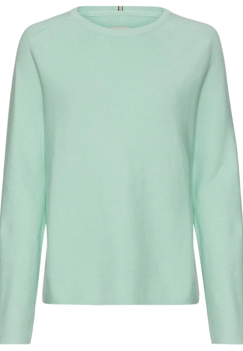 Camel Active Pullover & Sweatshirts*Strickpullover aus reiner Baumwolle light peppermint