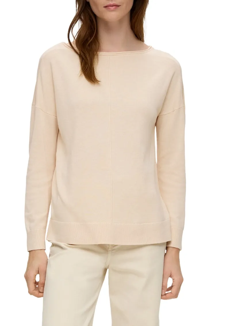 s.Oliver Pullover & Sweatshirts*Strickpullover Beige