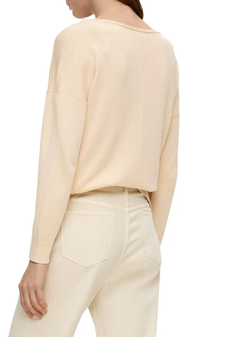 s.Oliver Pullover & Sweatshirts*Strickpullover Beige