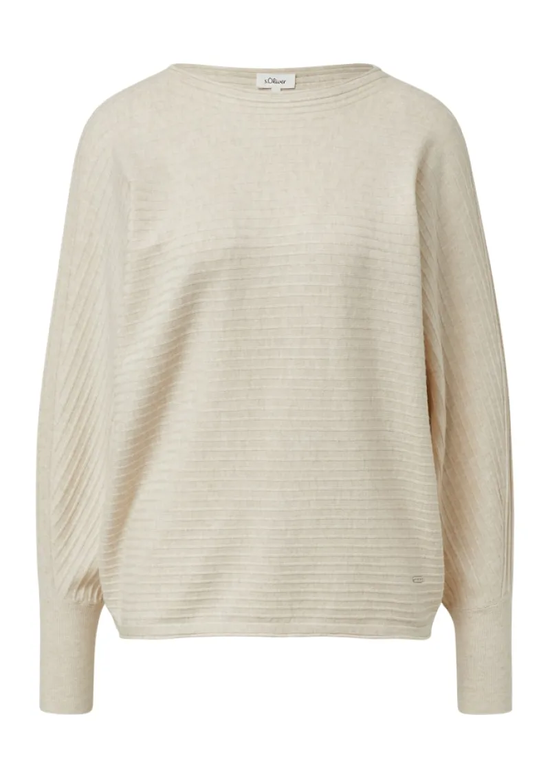 s.Oliver Pullover & Sweatshirts*Strickpullover Beige