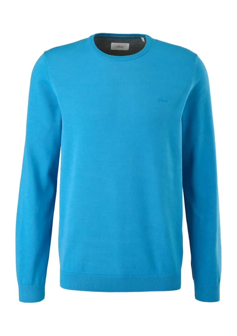 s.Oliver Pullover & Sweatshirts|Big Boys*Strickpullover blau2