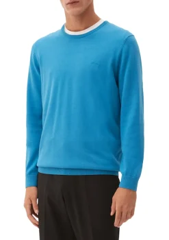 s.Oliver Pullover & Sweatshirts|Big Boys*Strickpullover blau2