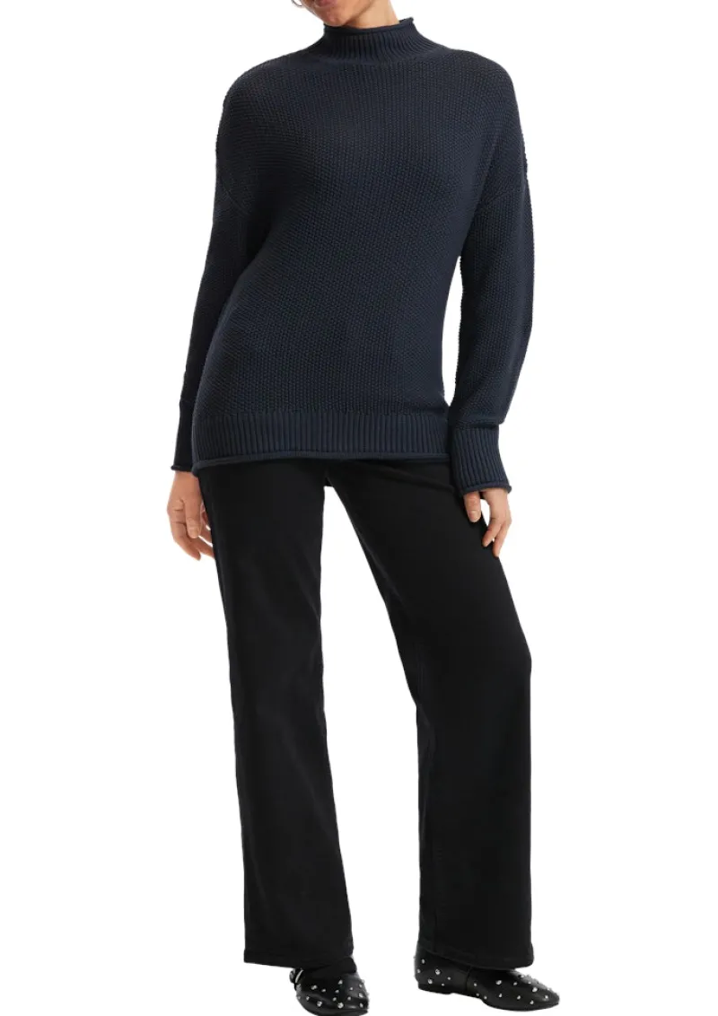 QS Pullover & Sweatshirts*Strickpullover Blau