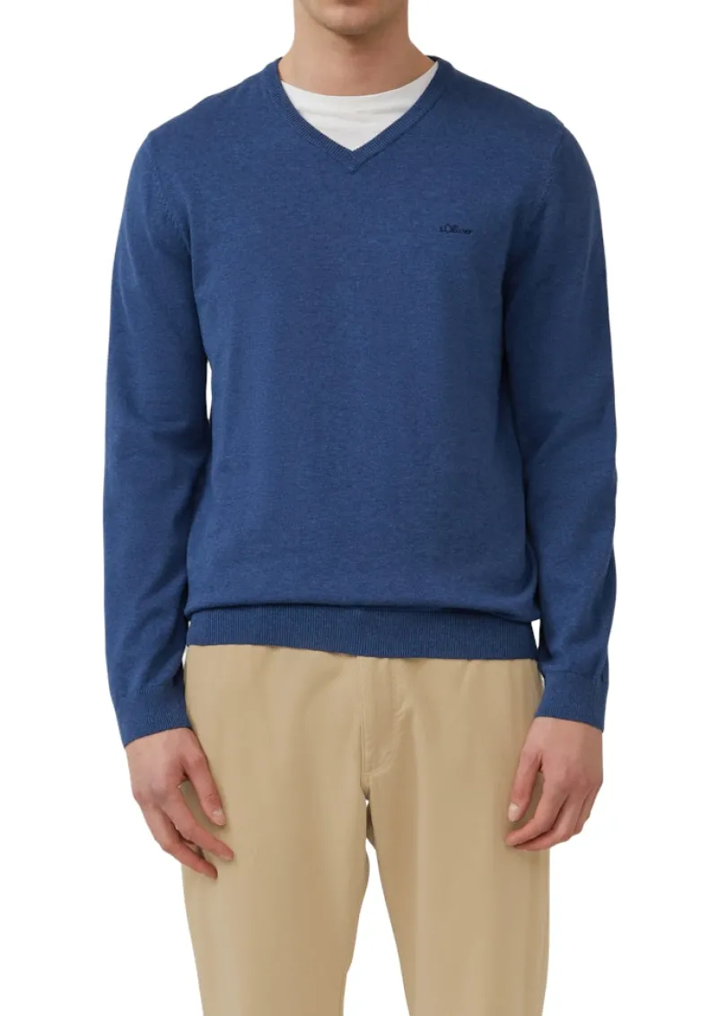 s.Oliver Pullover & Sweatshirts|Big Boys*Strickpullover blau5