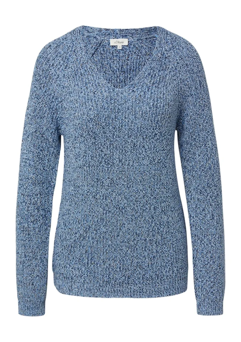 s.Oliver Pullover & Sweatshirts*Strickpullover Blau