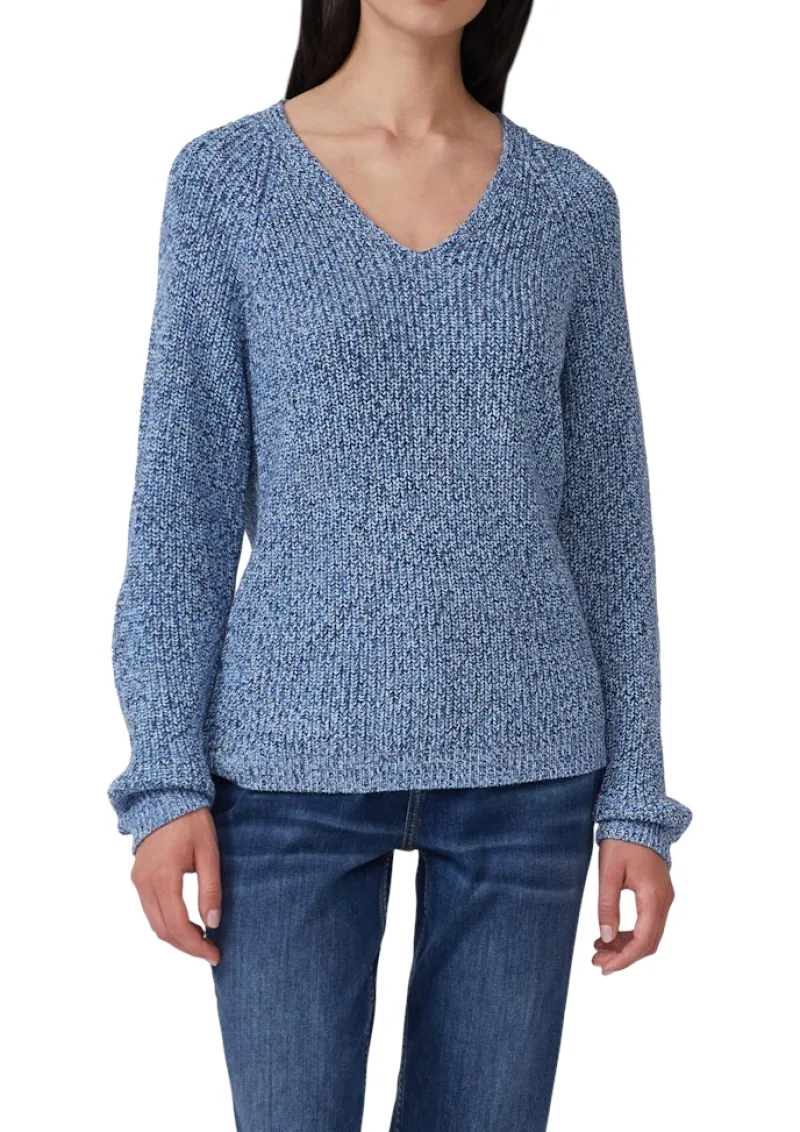 s.Oliver Pullover & Sweatshirts*Strickpullover Blau