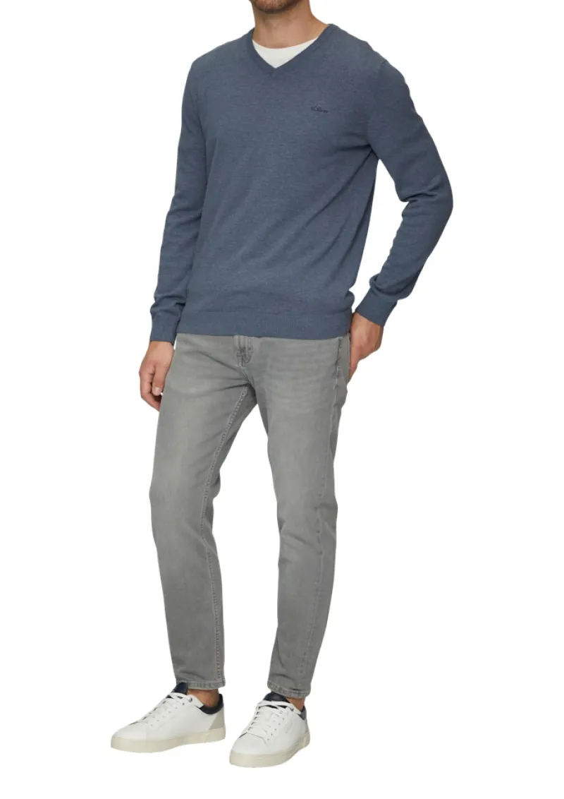 s.Oliver Pullover & Sweatshirts|Big Boys*Strickpullover blau1