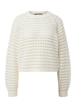 QS Pullover & Sweatshirts*Strickpullover creme