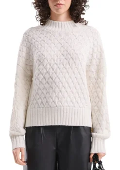 QS Pullover & Sweatshirts*Strickpullover creme