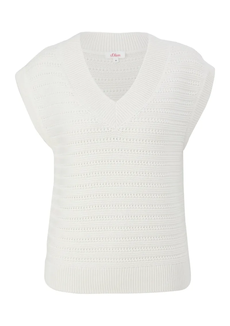 s.Oliver Pullover & Sweatshirts*Strickpullover creme