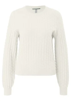 QS Pullover & Sweatshirts*Strickpullover creme