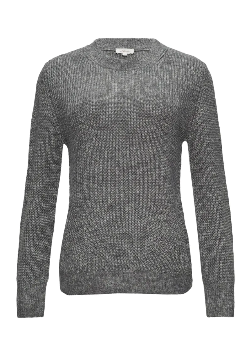 s.Oliver Pullover & Sweatshirts*Strickpullover Grau