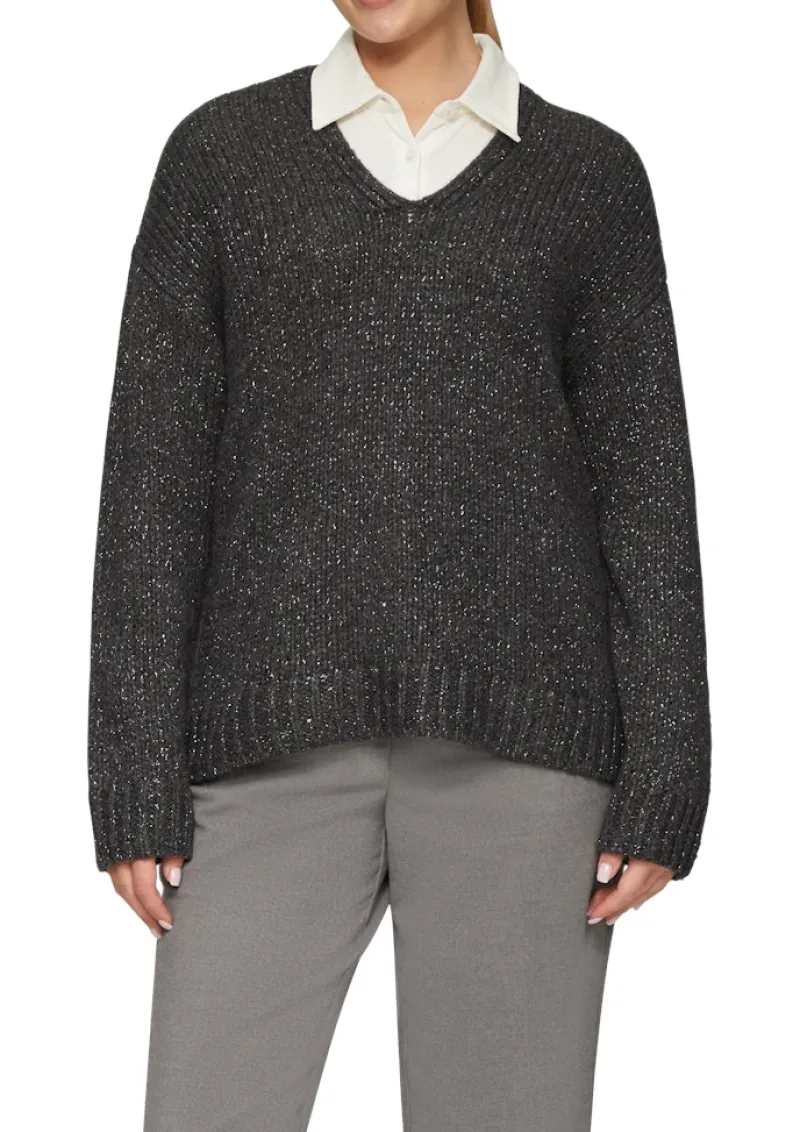 s.Oliver Pullover & Sweatshirts*Strickpullover Grau